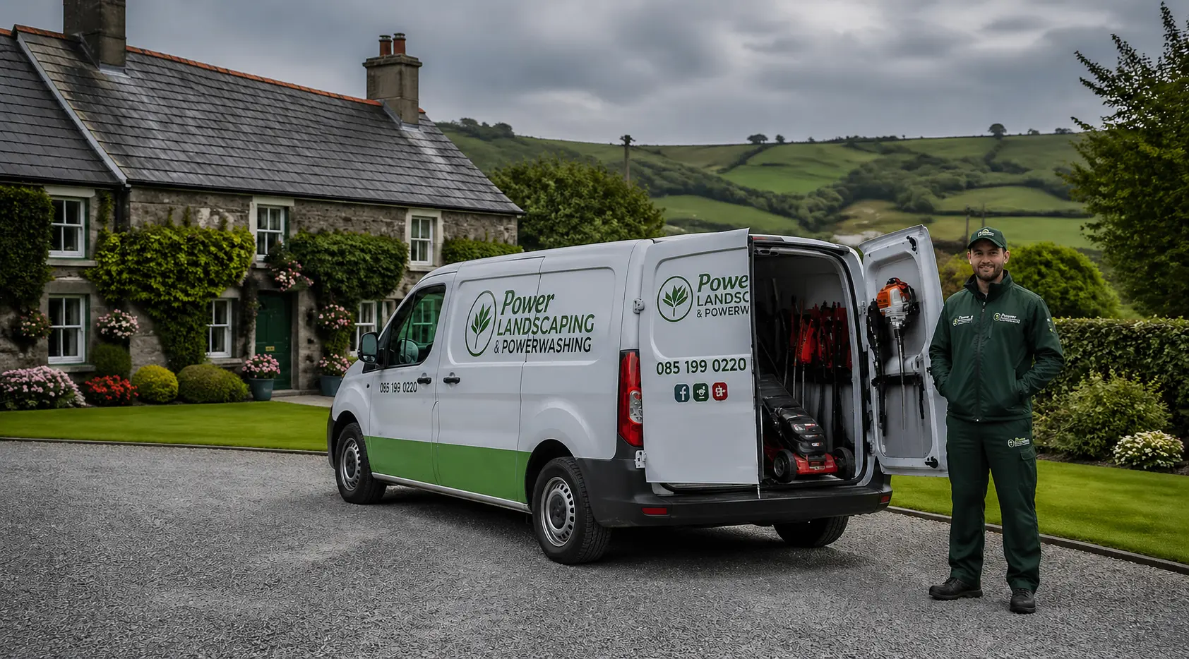 Power Landscaping Banner 1